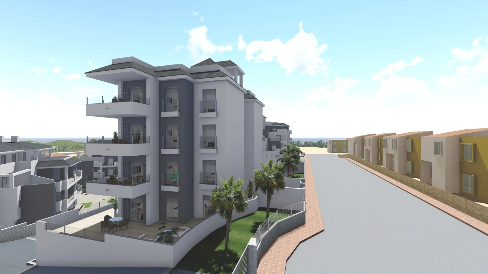 Apartamento de dos dormitorios en venta en Villamartín, Orihuela Costa