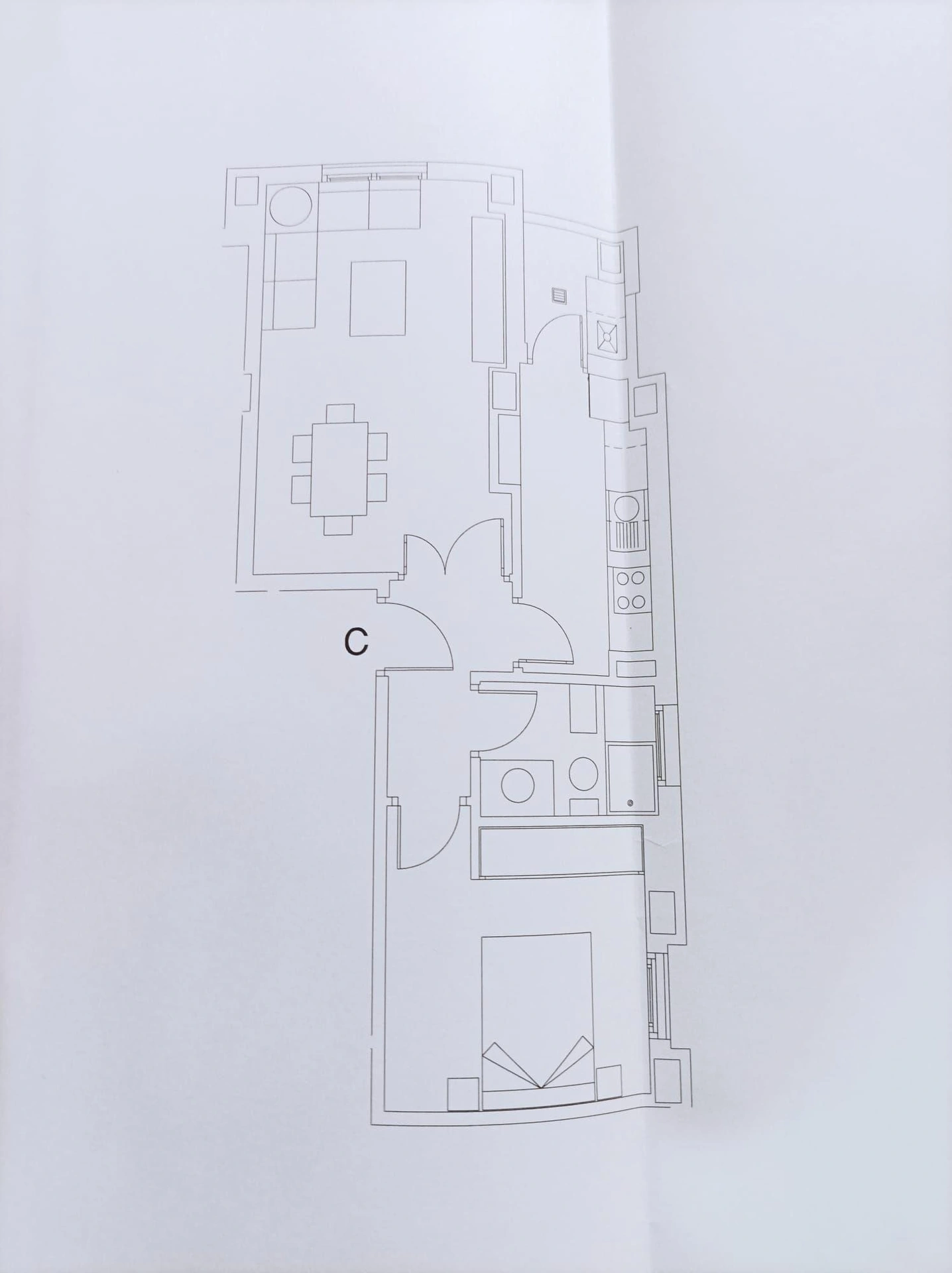 Apartamento en venta en Torrejón de Ardoz-Sureste, 1 habitación.