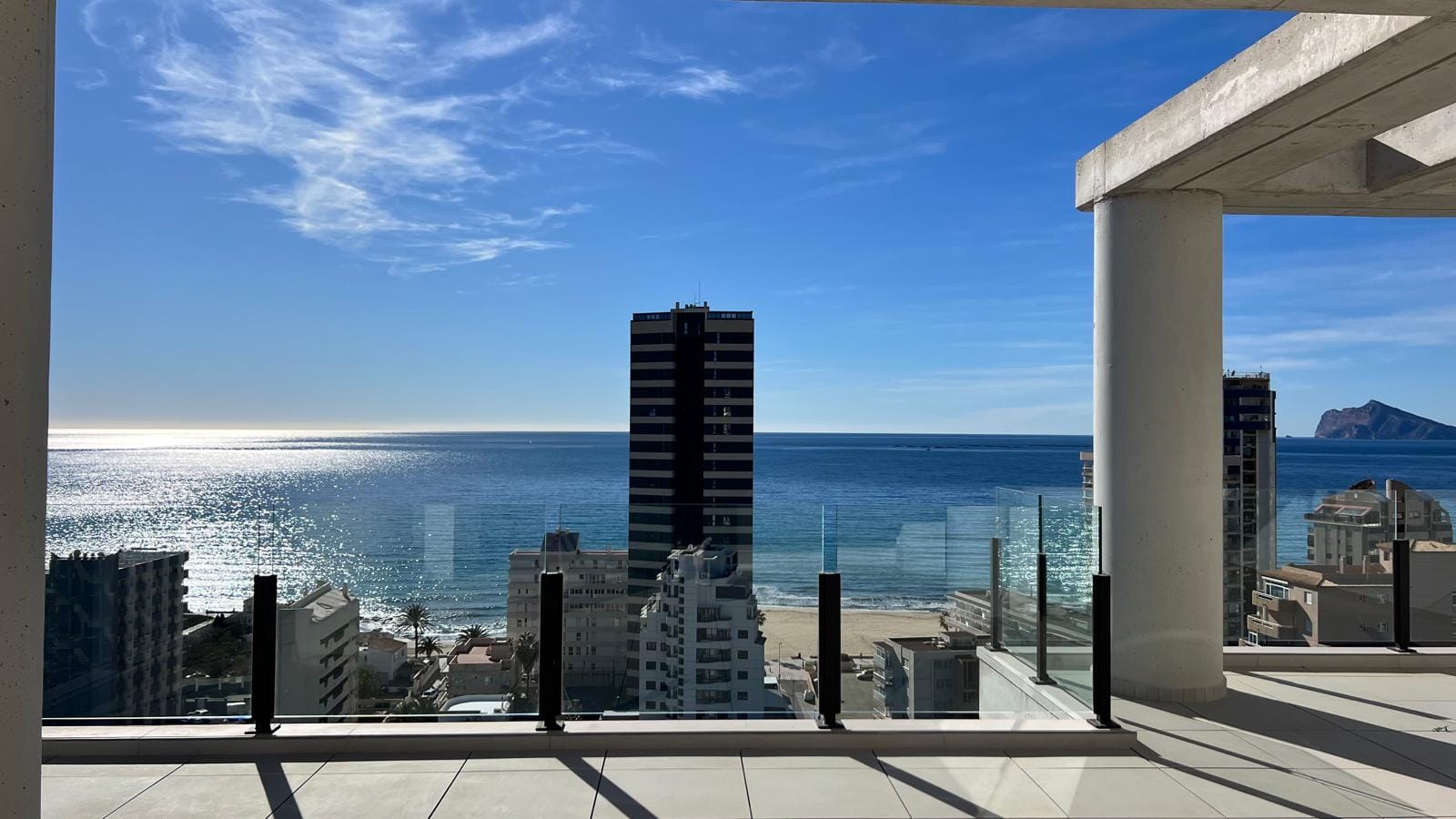 Calpe: Penthouse met een adembenemend panoramisch zicht over Calpe