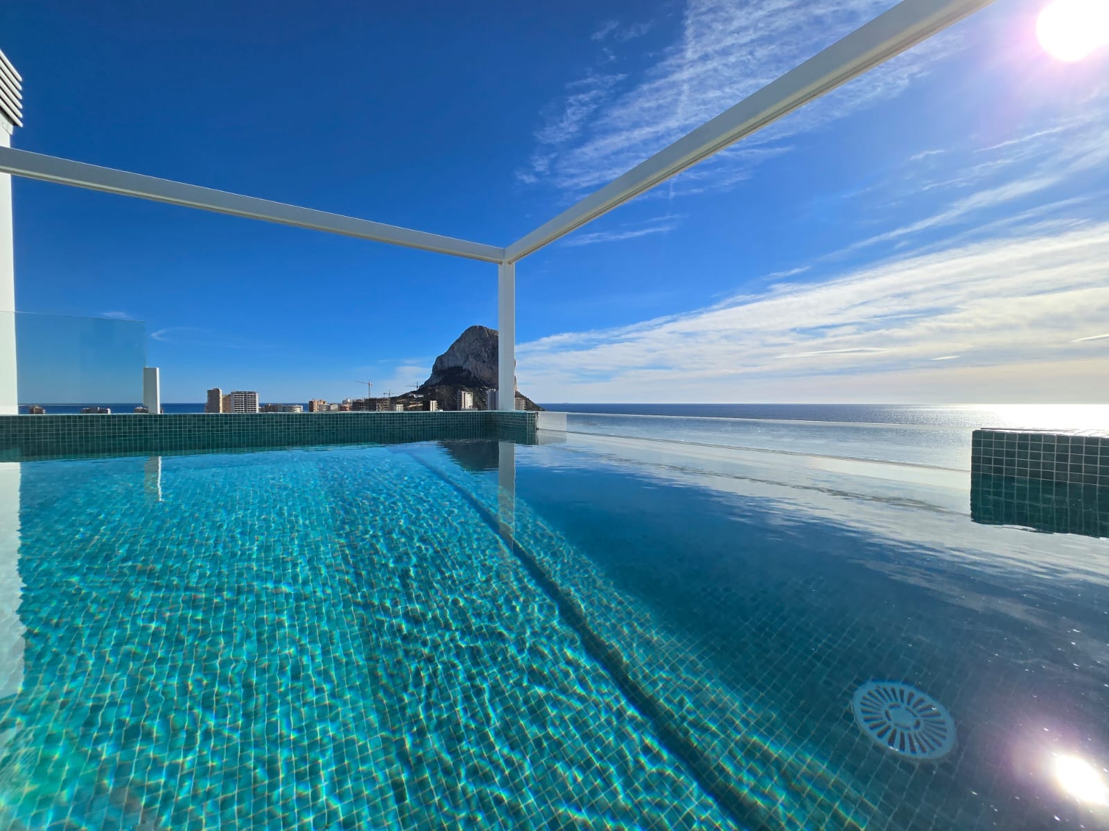 Calpe: Penthouse met een adembenemend panoramisch zicht over Calpe