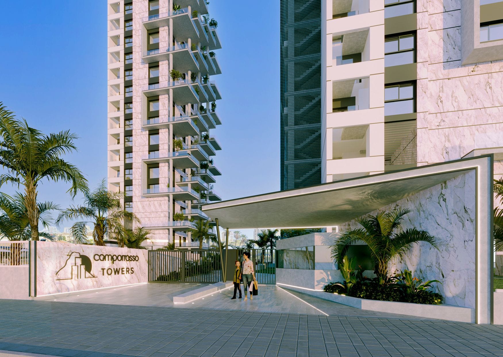 Calpe: Elegant en luxueus nieuwbouw penthouse met open zeezicht