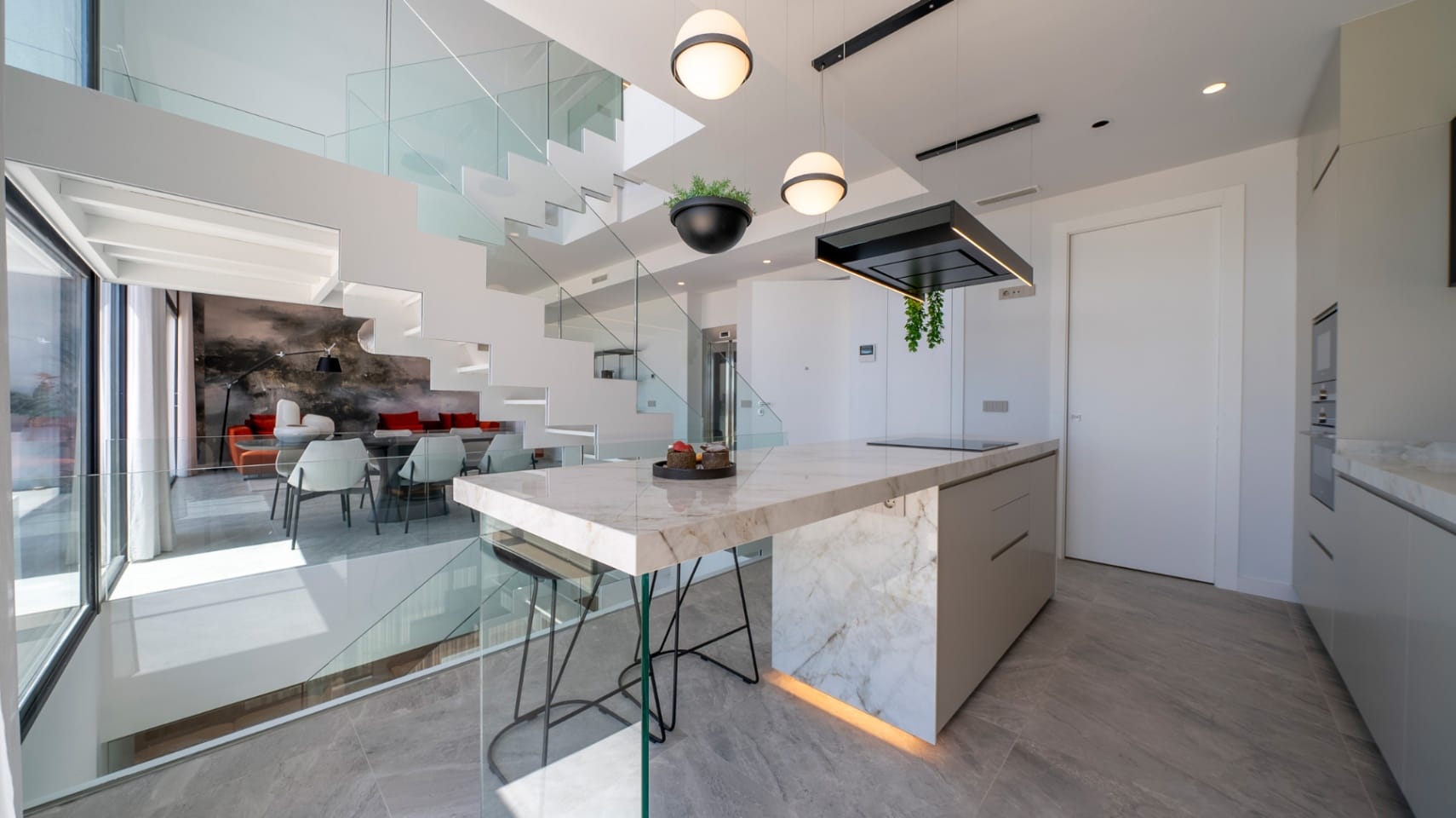 Finestrat - Sierra Cortina: Luxe villa met infinity zwembad en panoramisch zeezicht