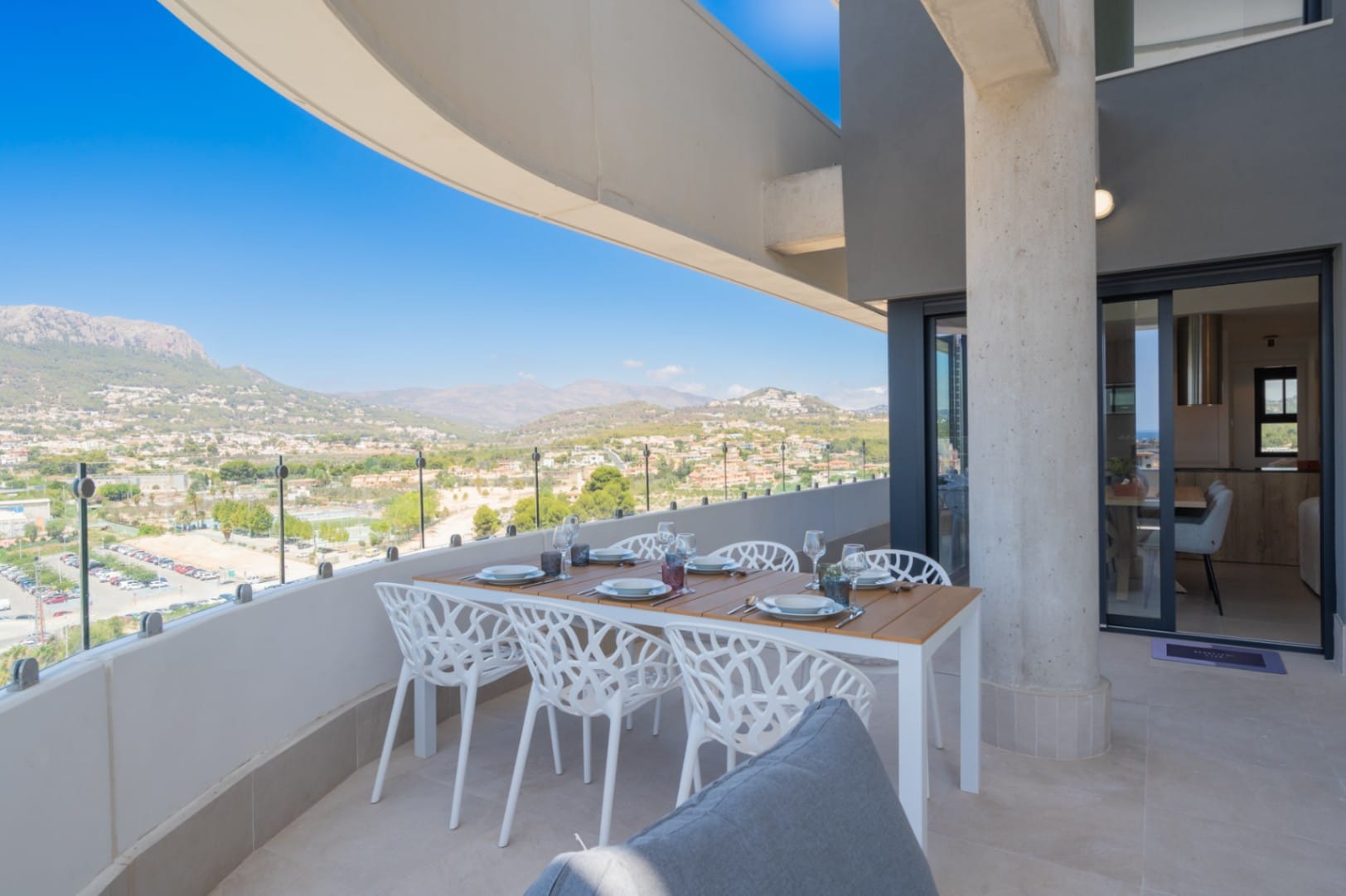 Calpe: Prachtig en gemeubileerd appartement met 3 slaapkamers