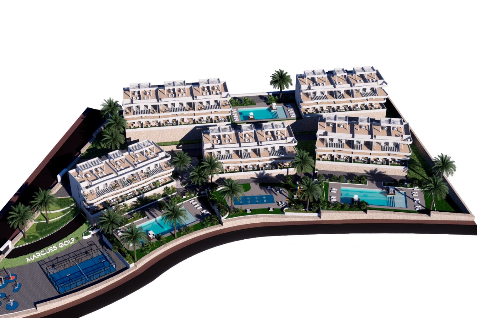 Finestrat: Nieuwbouw penthouse aan de golf