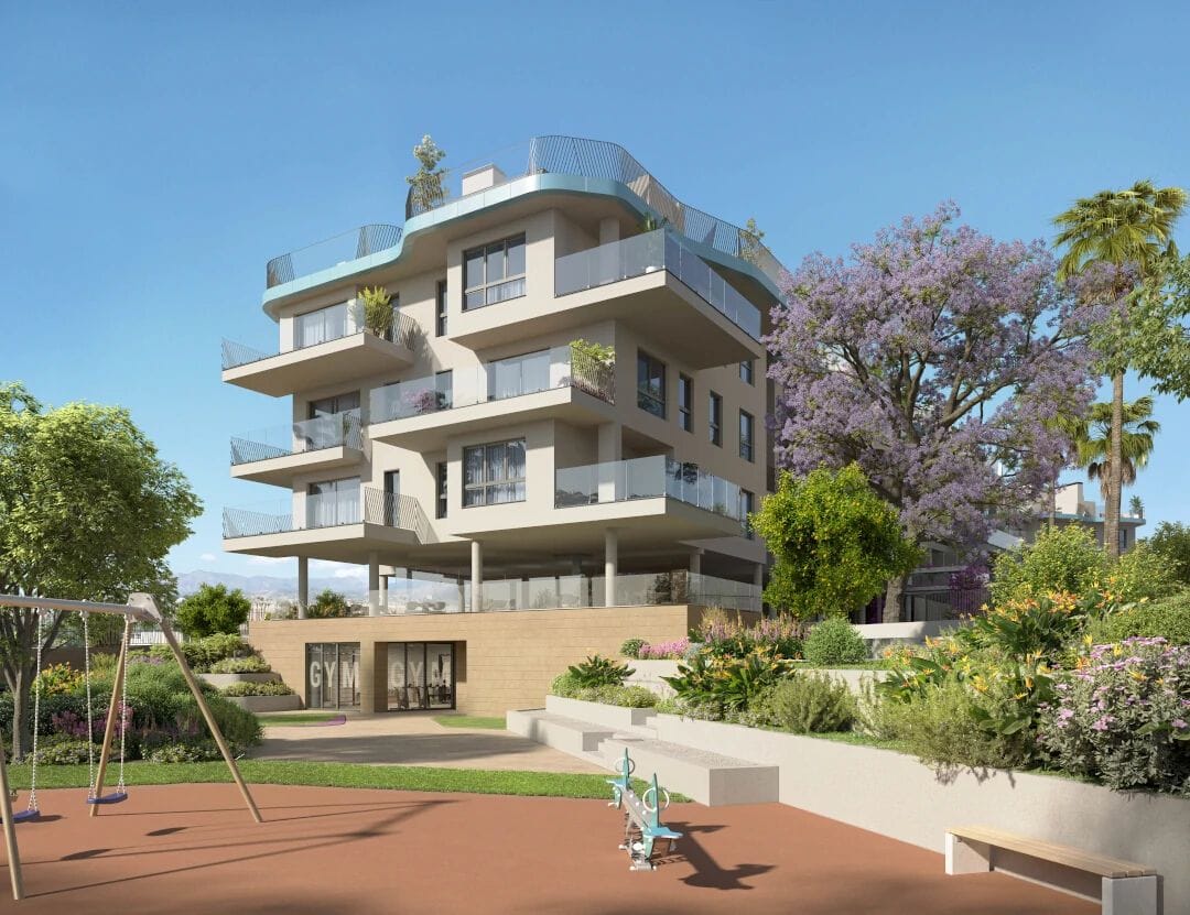 Villajoyosa: Luxueus en modern nieuwbouw appartement met directe toegang naar het strand