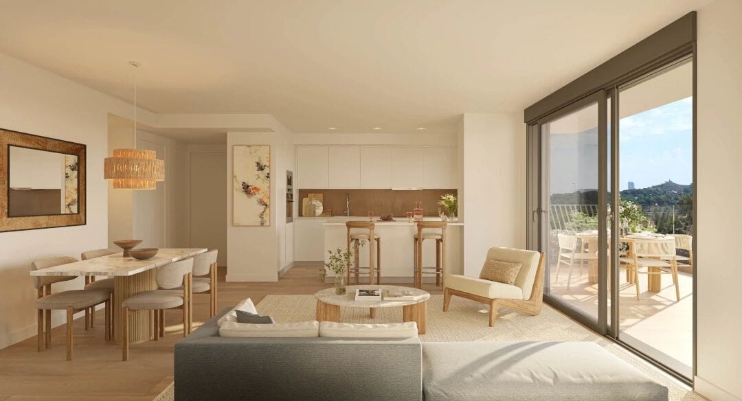 Villajoyosa: Luxueus en modern nieuwbouw appartement met directe toegang naar het strand