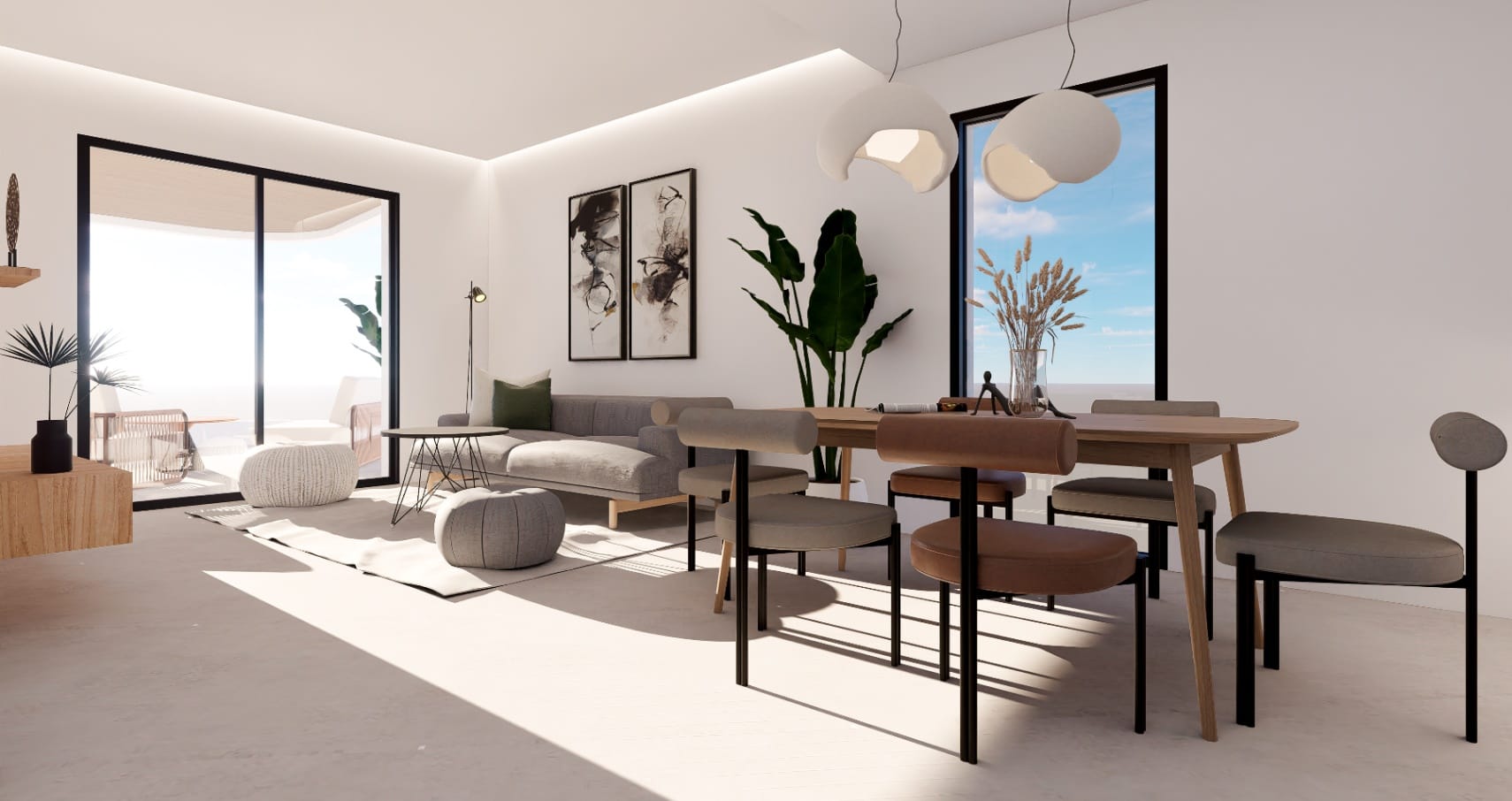 Finestrat: Nieuwbouw penthouse aan de golf
