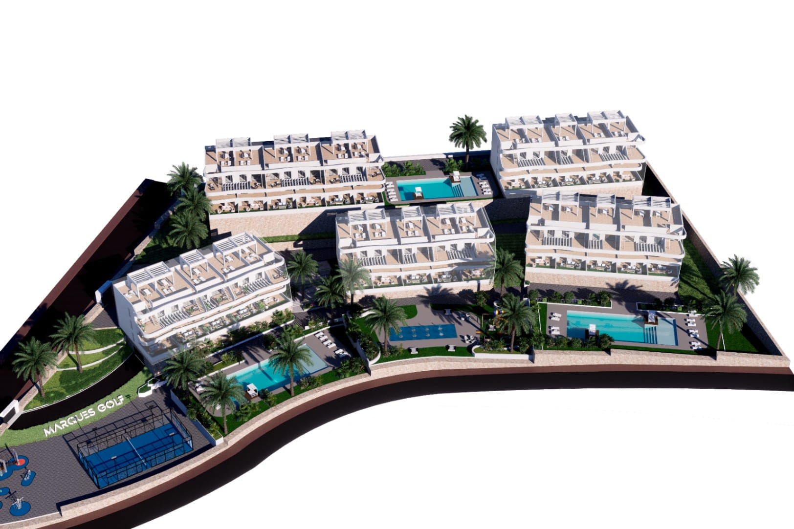 Finestrat: Nieuwbouw penthouse aan de golf