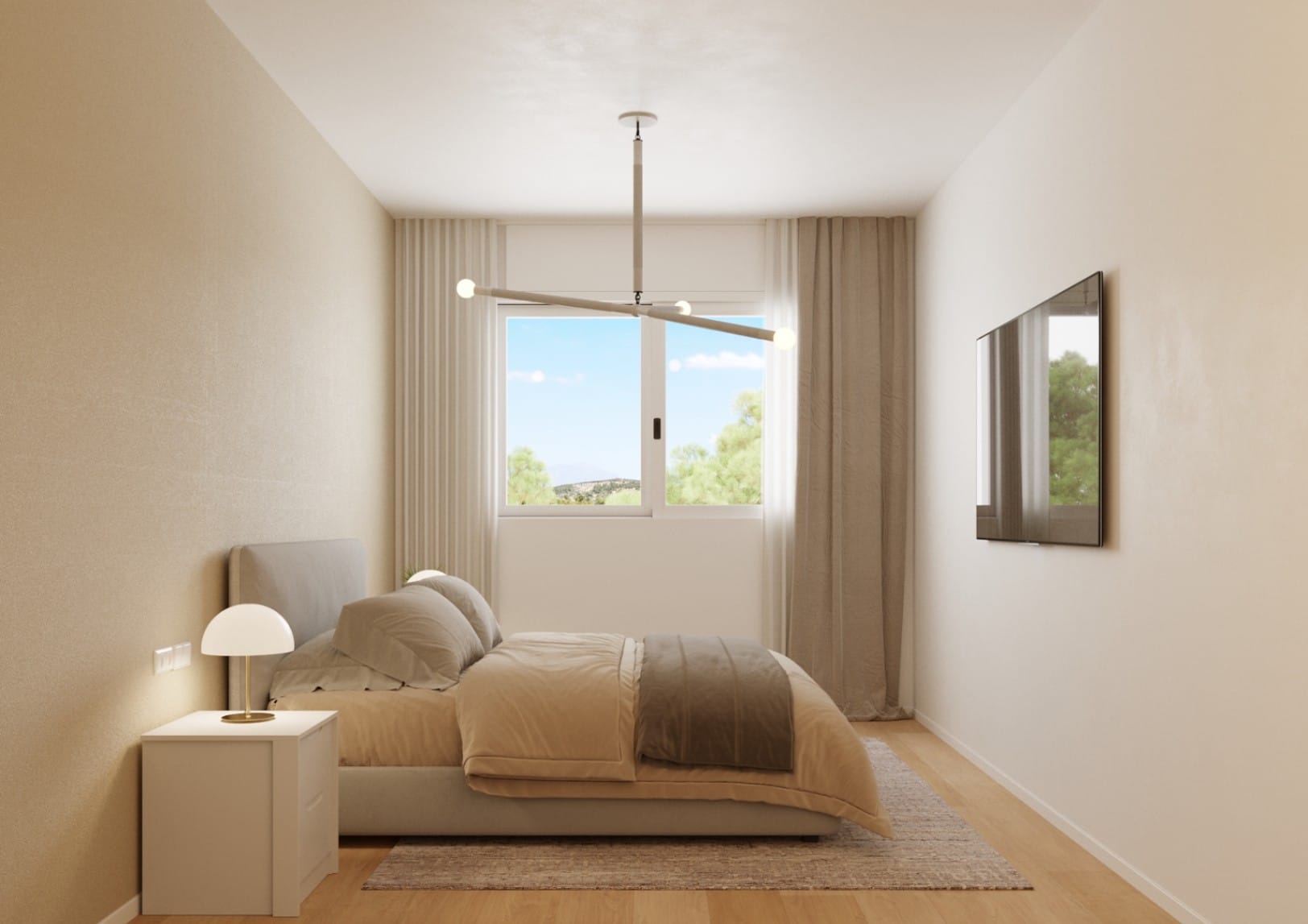 Finestrat: Halfvrijstaande nieuwbouw woningen met zeezicht
