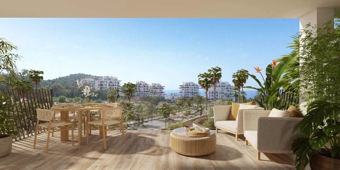 Villajoyosa: Luxueus en modern nieuwbouw appartement met directe toegang naar het strand