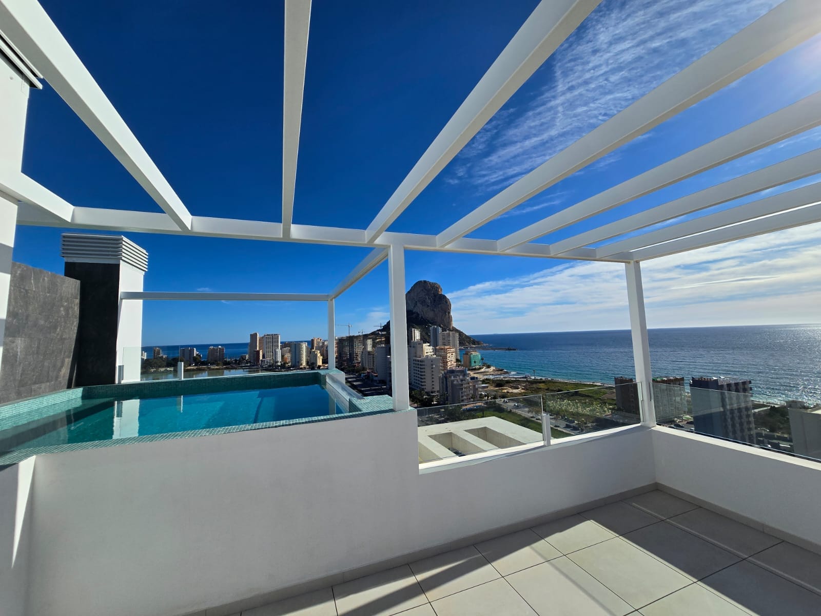 Calpe: Penthouse met een adembenemend panoramisch zicht over Calpe