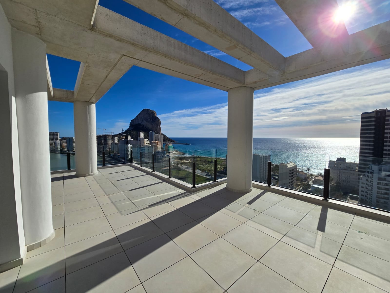 Calpe: Penthouse met een adembenemend panoramisch zicht over Calpe