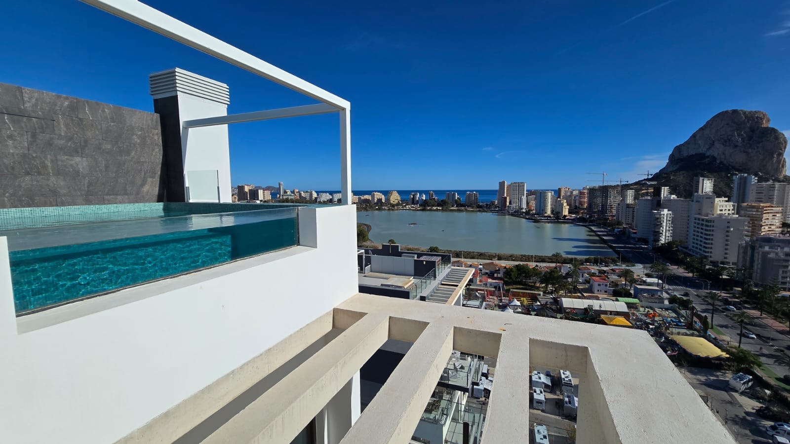 Calpe: Penthouse met een adembenemend panoramisch zicht over Calpe