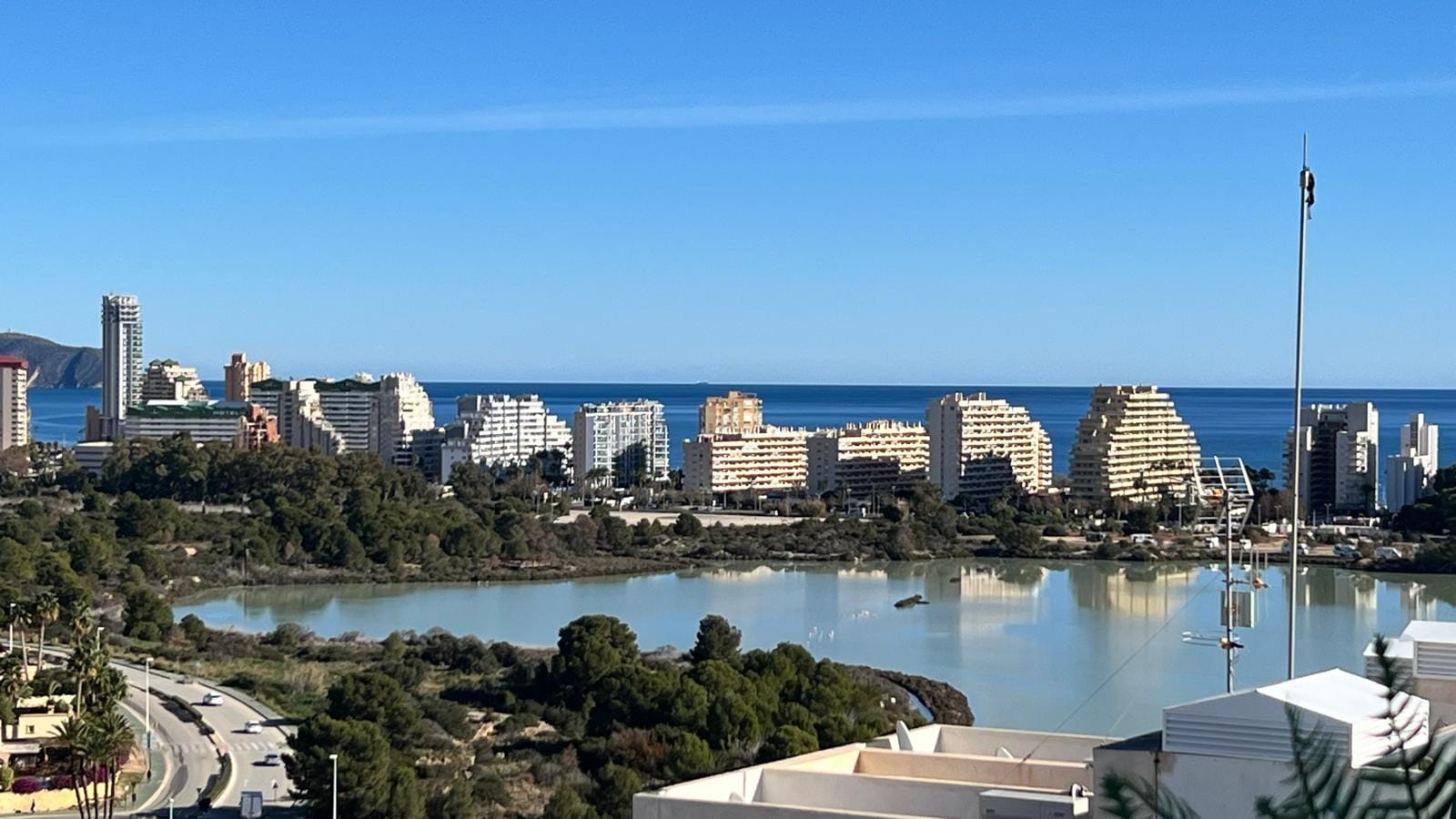 Calpe: Penthouse met een adembenemend panoramisch zicht over Calpe