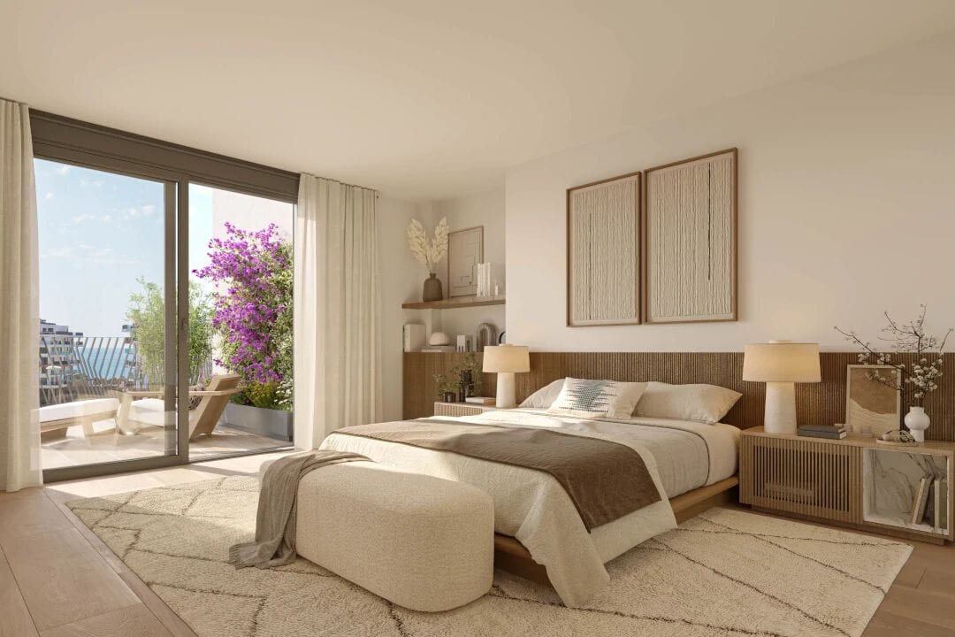 Villajoyosa: Luxueus en modern nieuwbouw appartement met directe toegang naar het strand