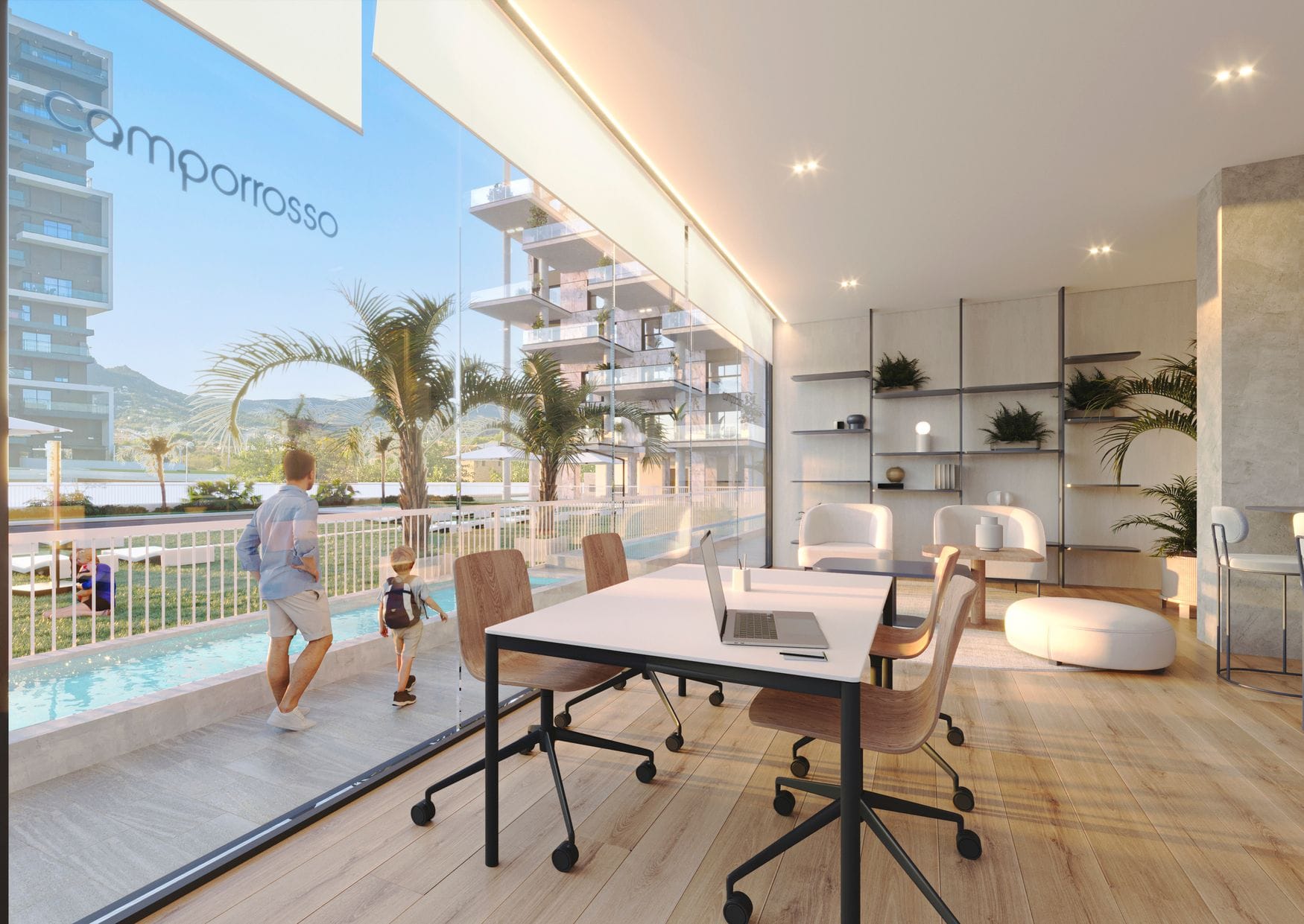 Calpe: Elegant en luxueus nieuwbouw penthouse met open zeezicht