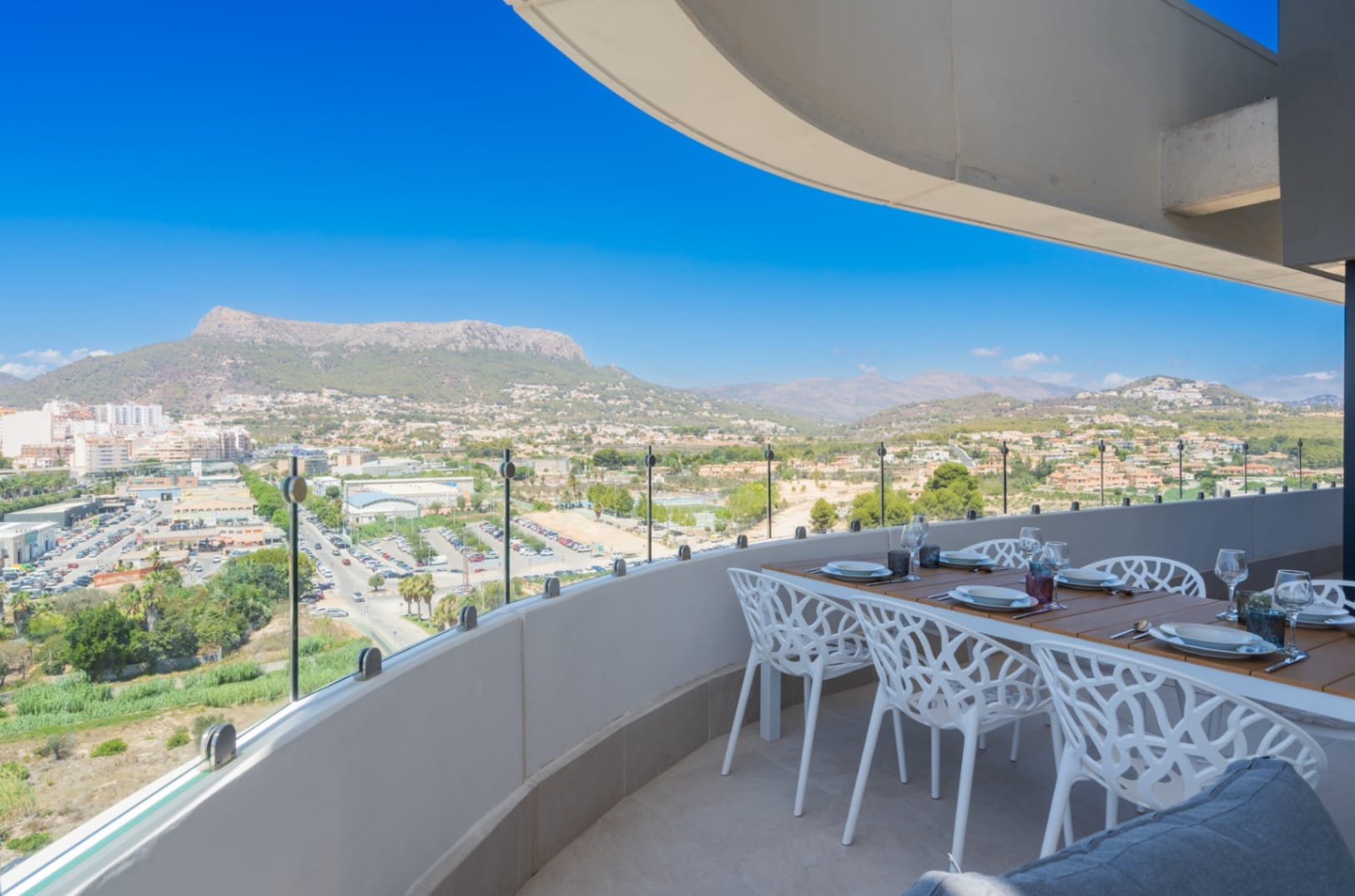 Calpe: Prachtig en gemeubileerd appartement met 3 slaapkamers