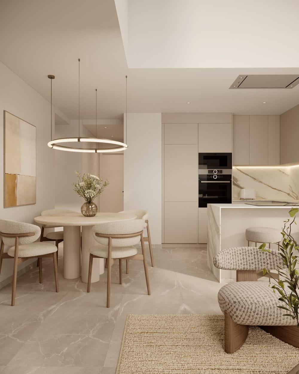 Calpe: Elegant en luxueus nieuwbouw penthouse met open zeezicht