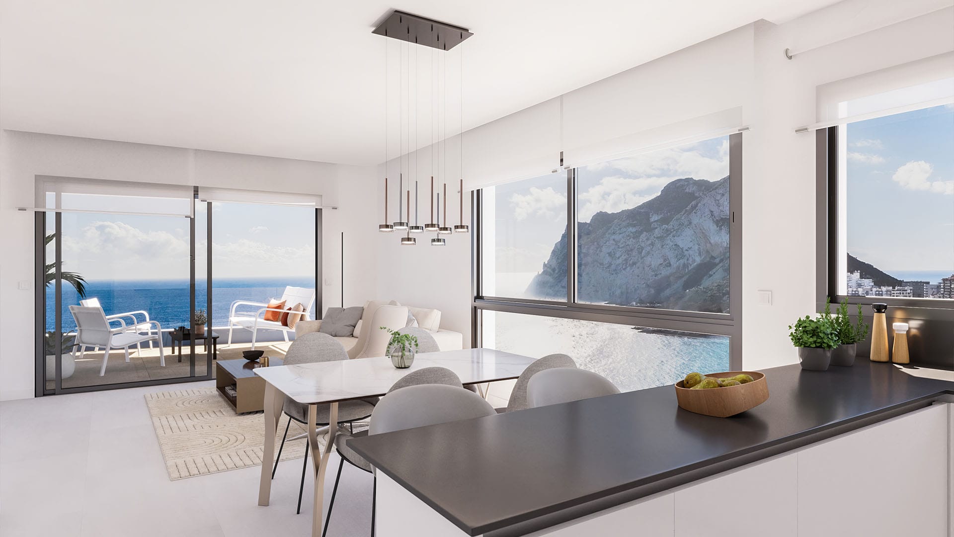 Calpe: Exclusief nieuwbouwproject op de 1ste lijn