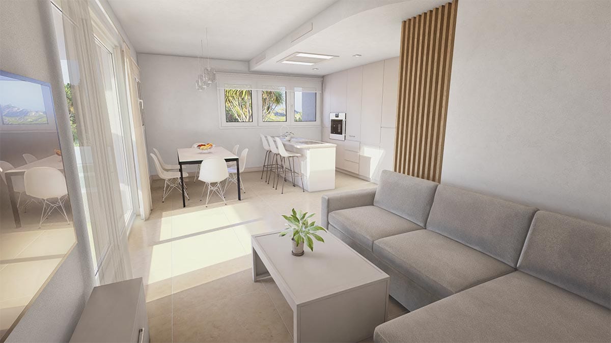 Calpe: Luxueuze nieuwbouw penthouse met panoramisch zeezicht