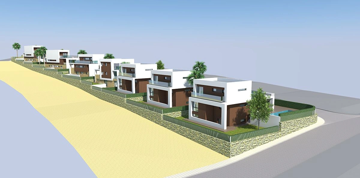 Finestrat: Prachtige nieuwbouw villa met een open zicht
