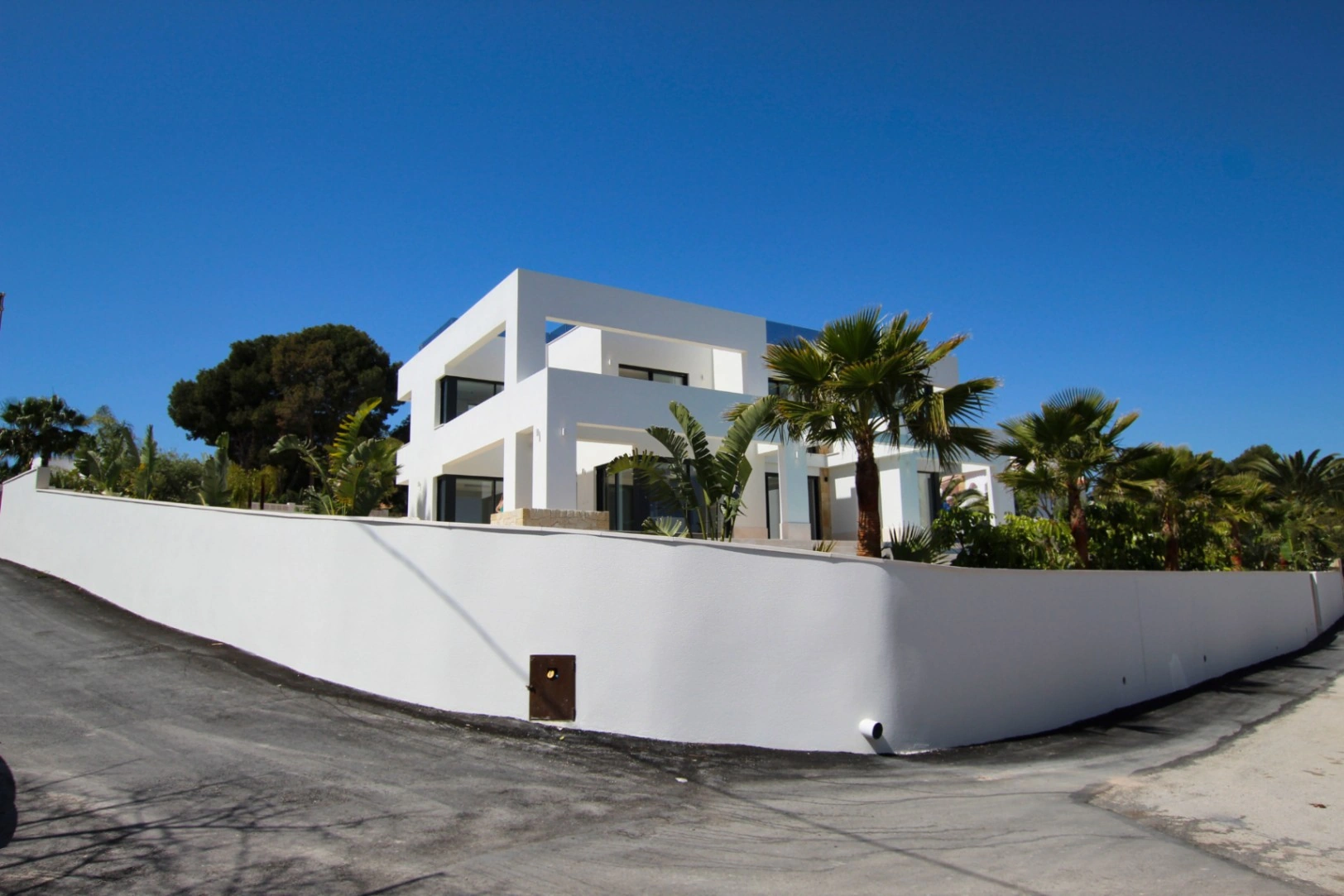 Benissa La Fustera: Exclusieve moderne villa met zeezicht
