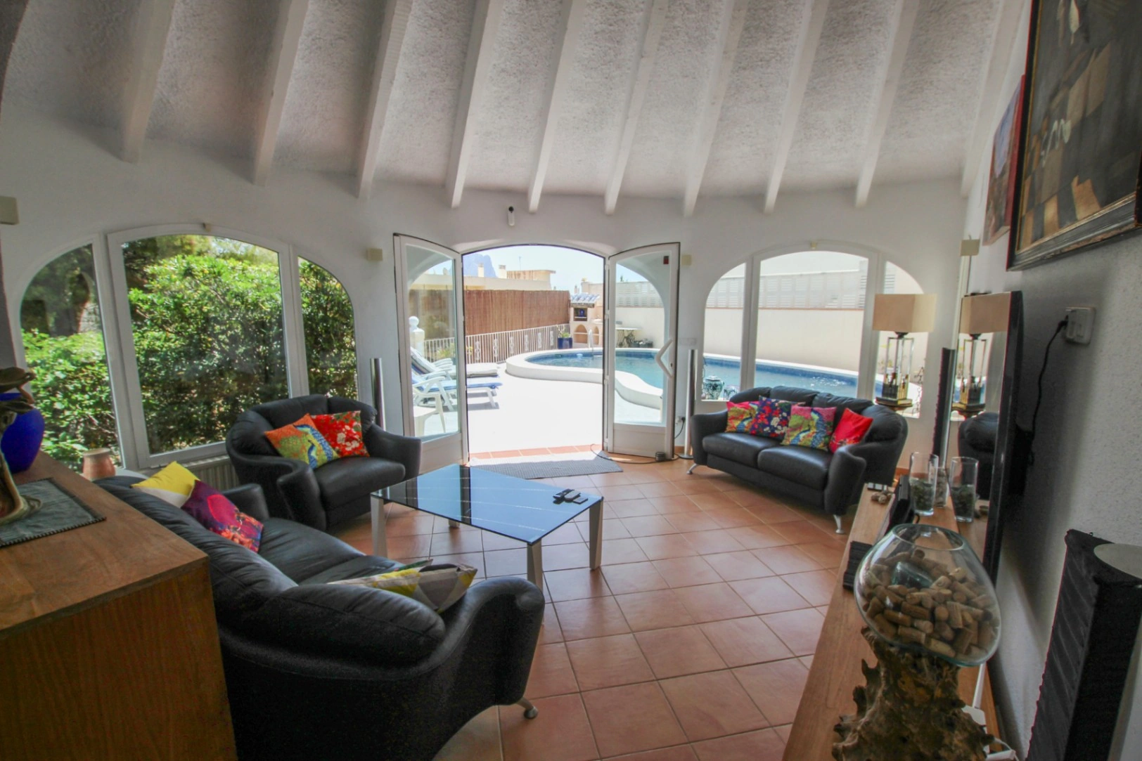 Calpe: Gezellige villa met veel privacy en een apart gastenverblijf