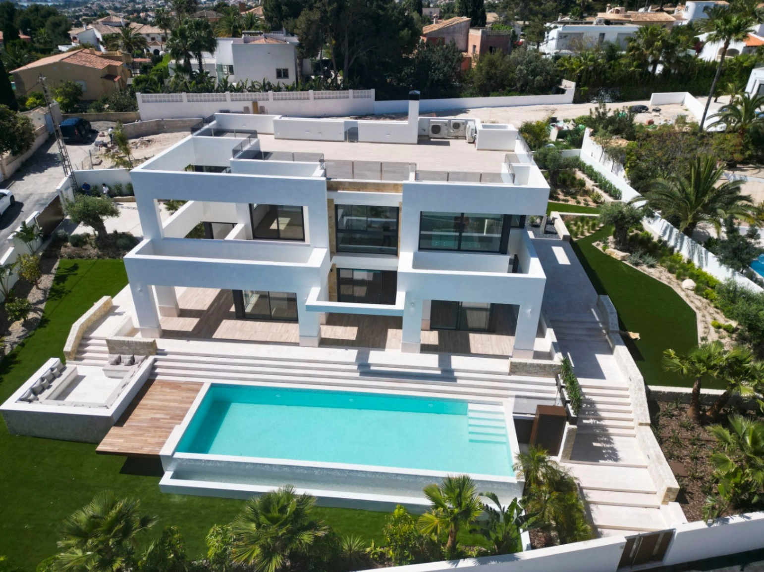 Benissa La Fustera: Exclusieve moderne villa met zeezicht