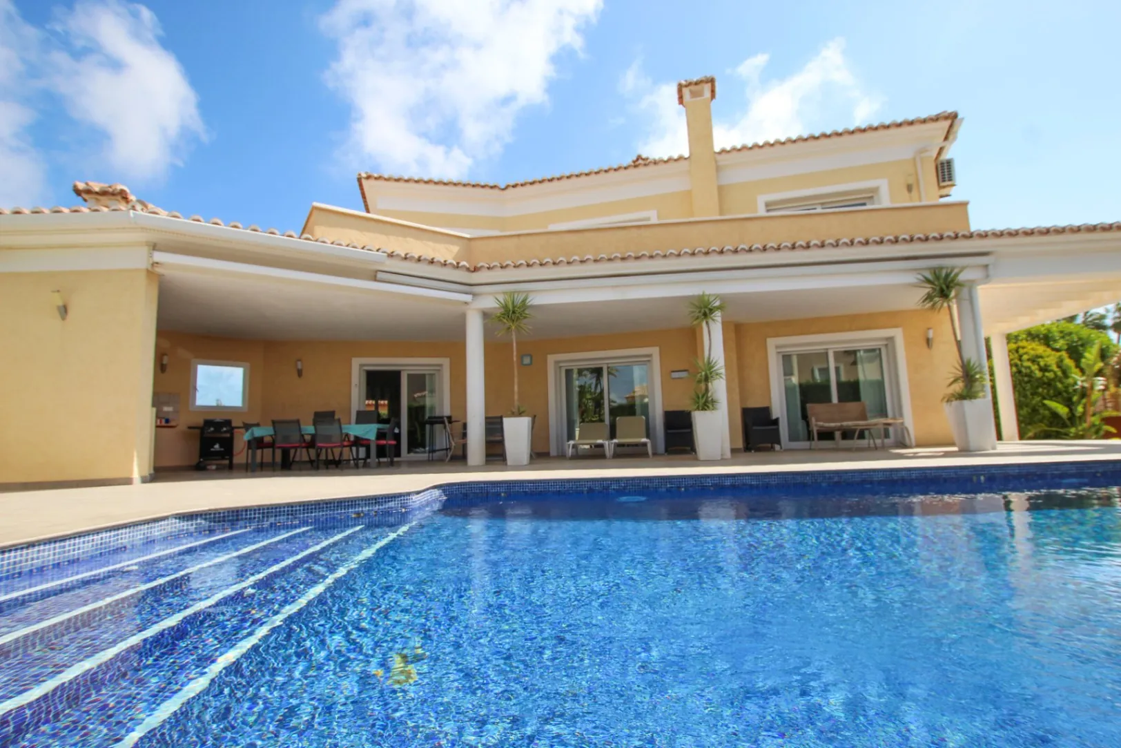 Calpe: Elegante villa met 3 slaapkamers