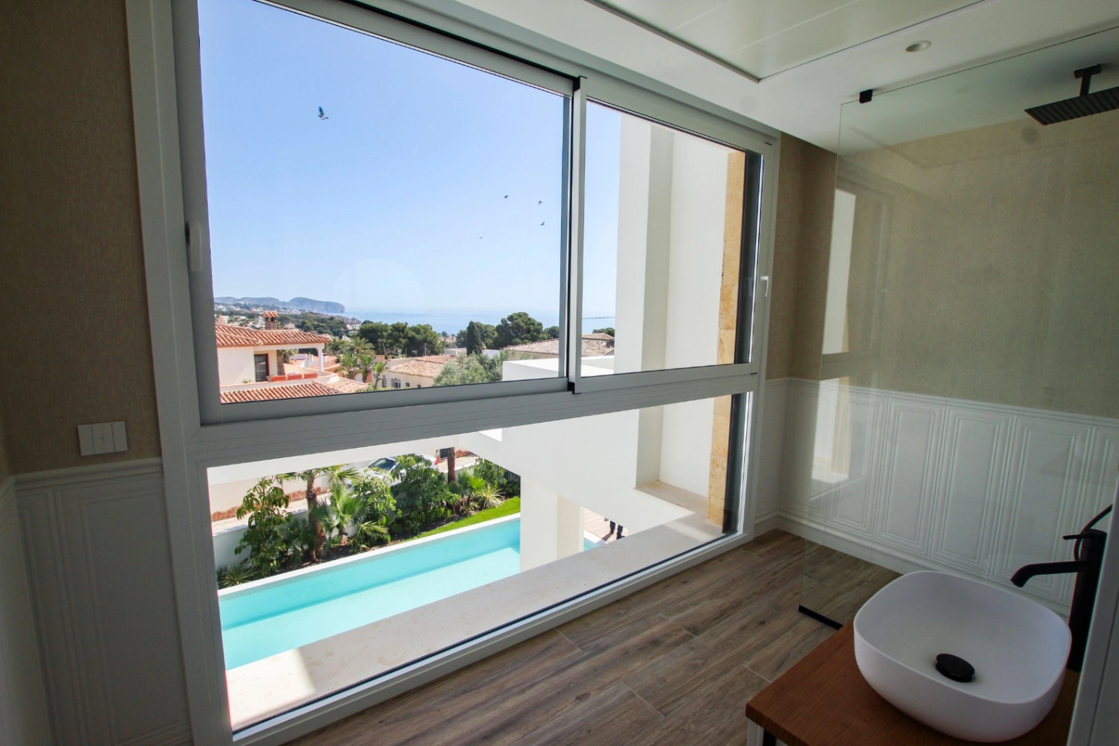 Benissa La Fustera: Exclusieve moderne villa met zeezicht