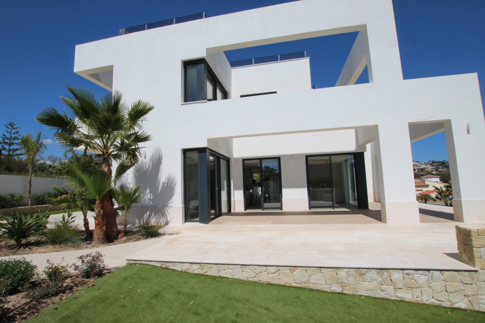 Benissa La Fustera: Exclusieve moderne villa met zeezicht