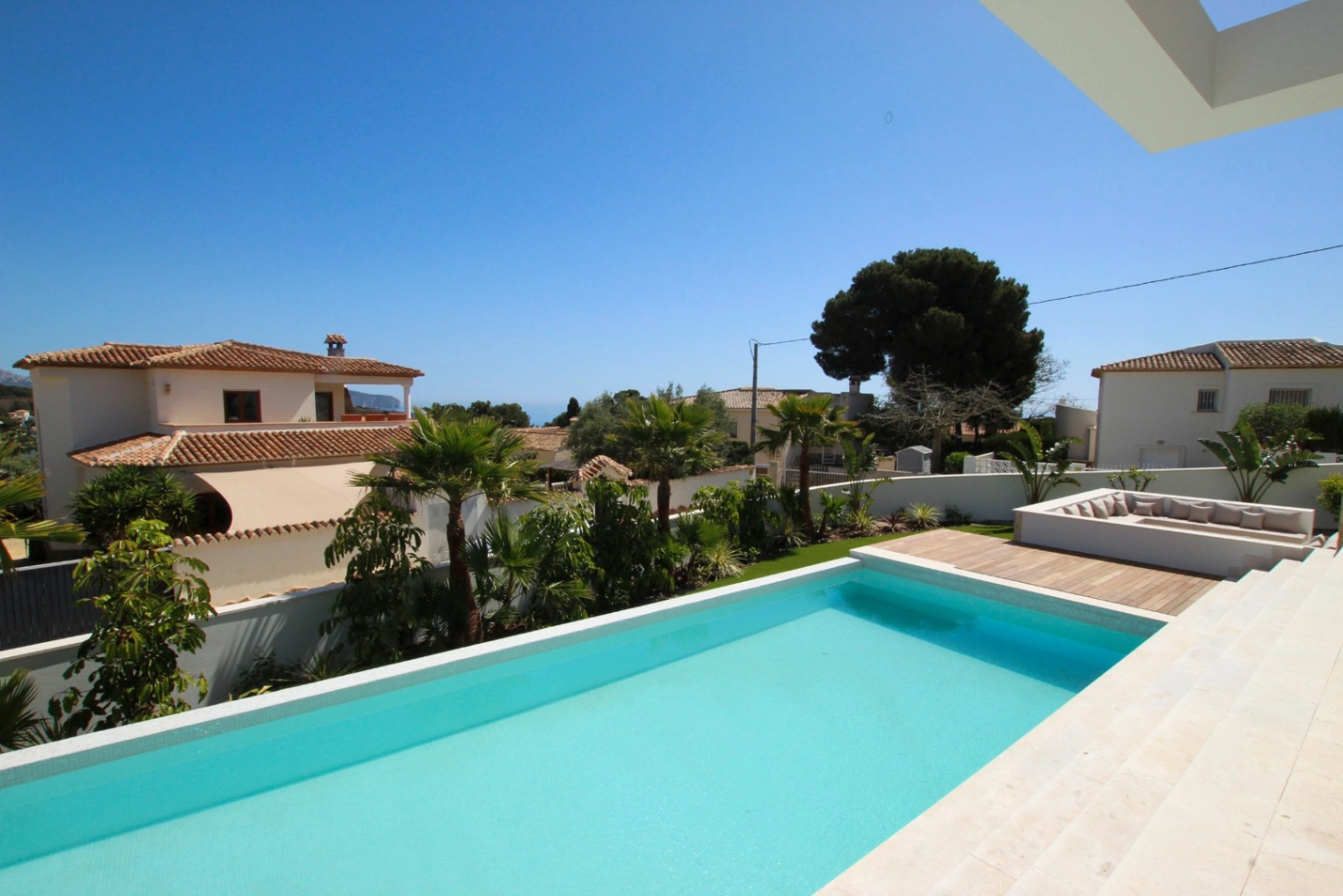 Benissa La Fustera: Exclusieve moderne villa met zeezicht