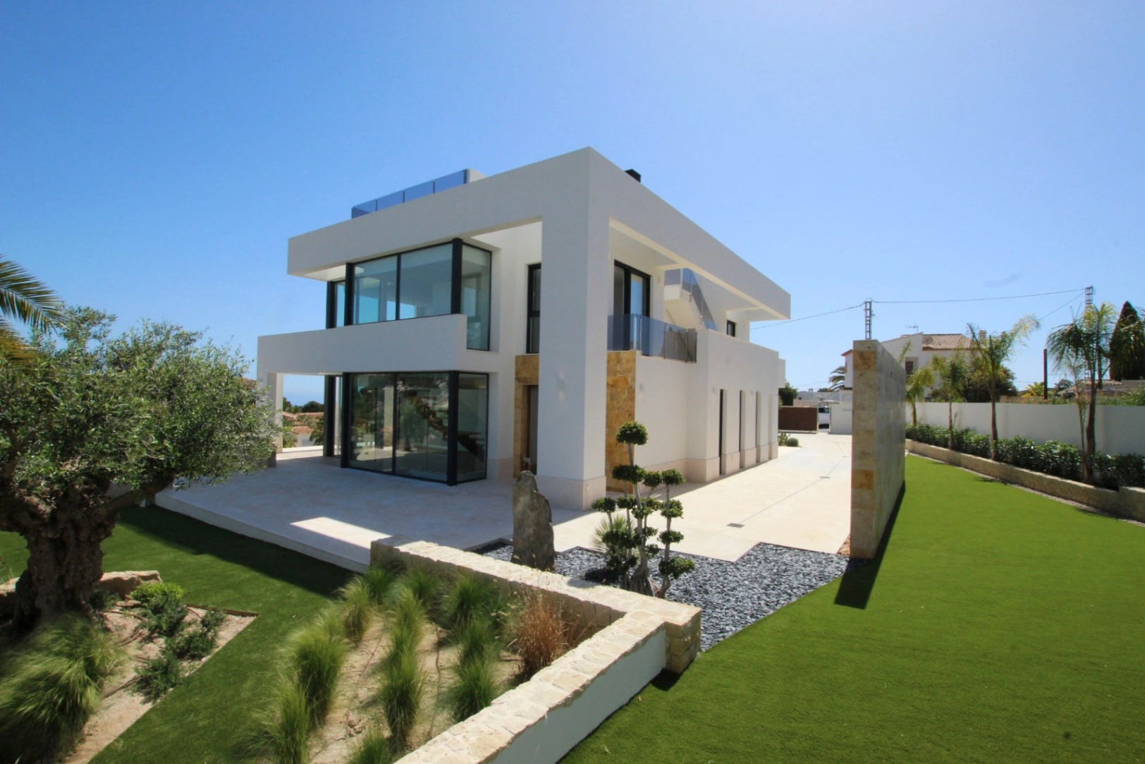 Benissa La Fustera: Exclusieve moderne villa met zeezicht