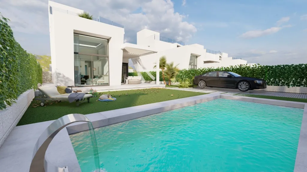 Finestrat: Luxueuze nieuwbouw villa met een open zicht