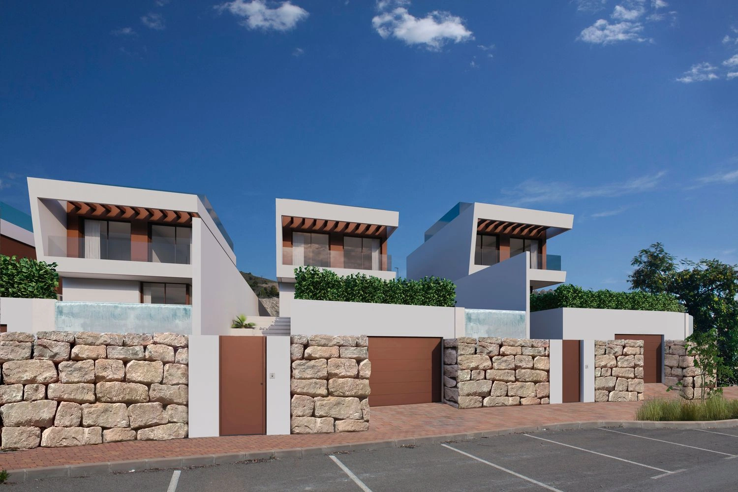Finestrat: Nieuwbouw luxe villa's aan de golf