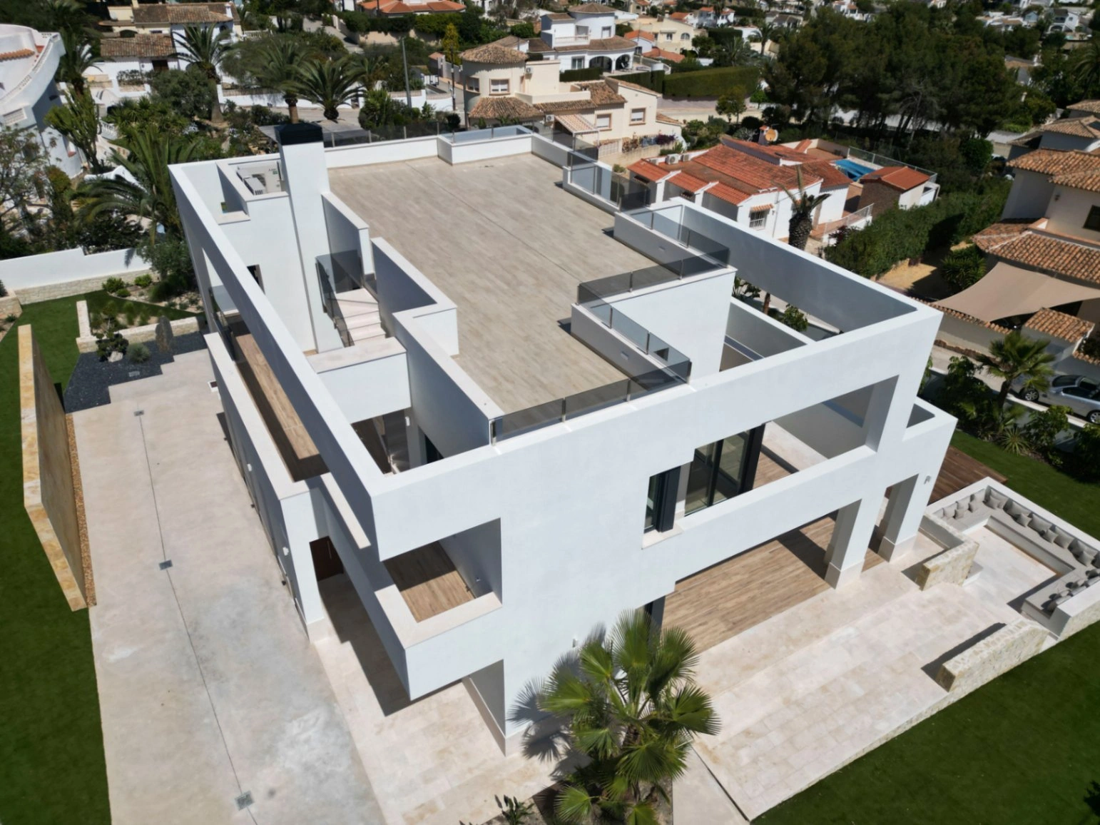 Benissa La Fustera: Exclusieve moderne villa met zeezicht