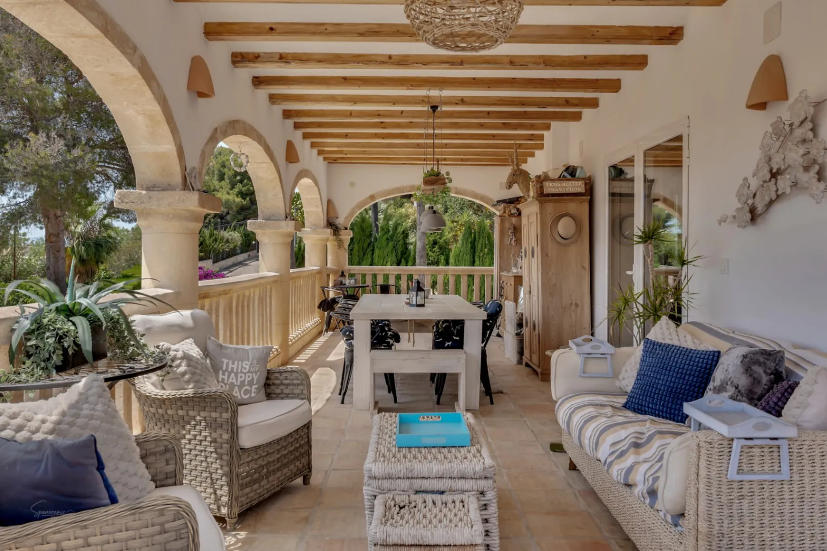 Elegante villa volledig gerenoveerd met indrukwekkend uitzicht in Rafalet, Jávea