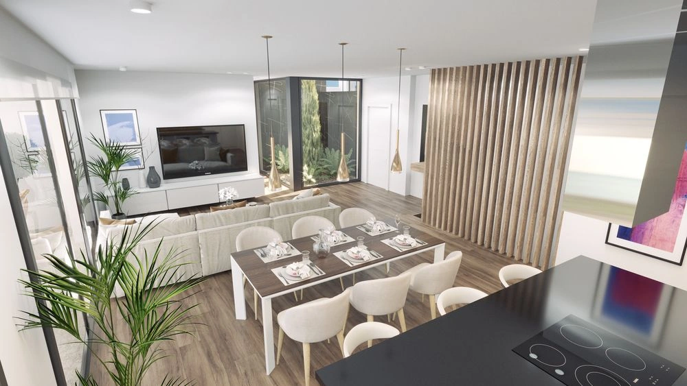 Finestrat: Project met 10 moderne designvilla's