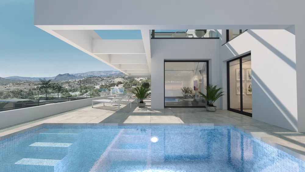 Finestrat: Project met 10 moderne designvilla's
