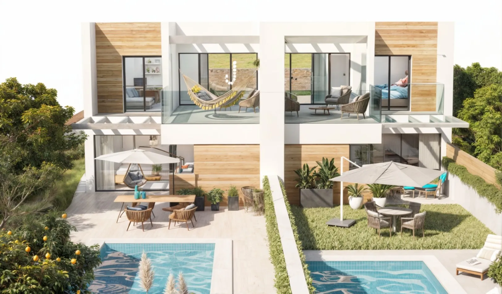 Alfaz del Pí: Nieuwbouw villa's met 3 slaapkamers