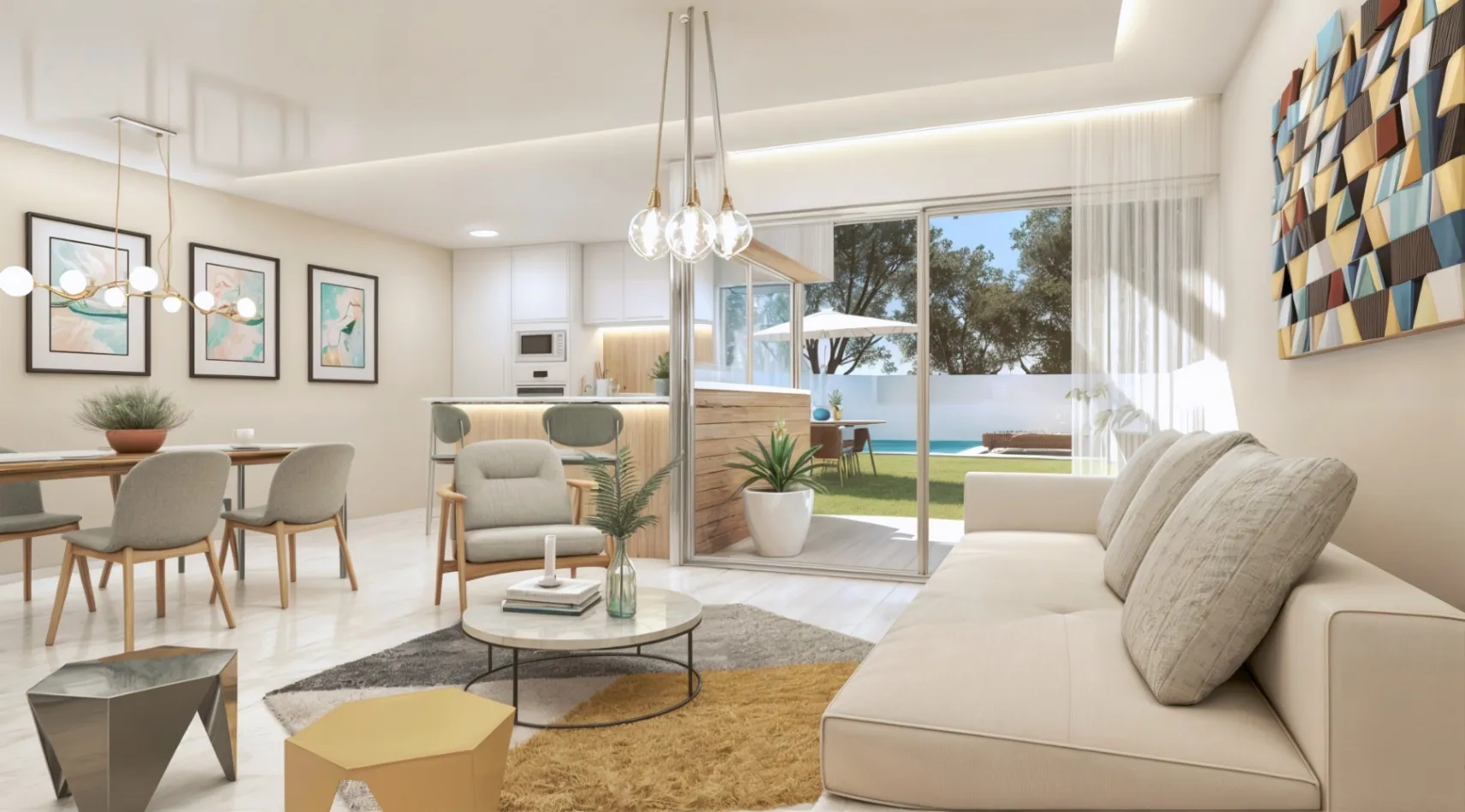 Alfaz del Pí: Nieuwbouw villa's met 3 slaapkamers