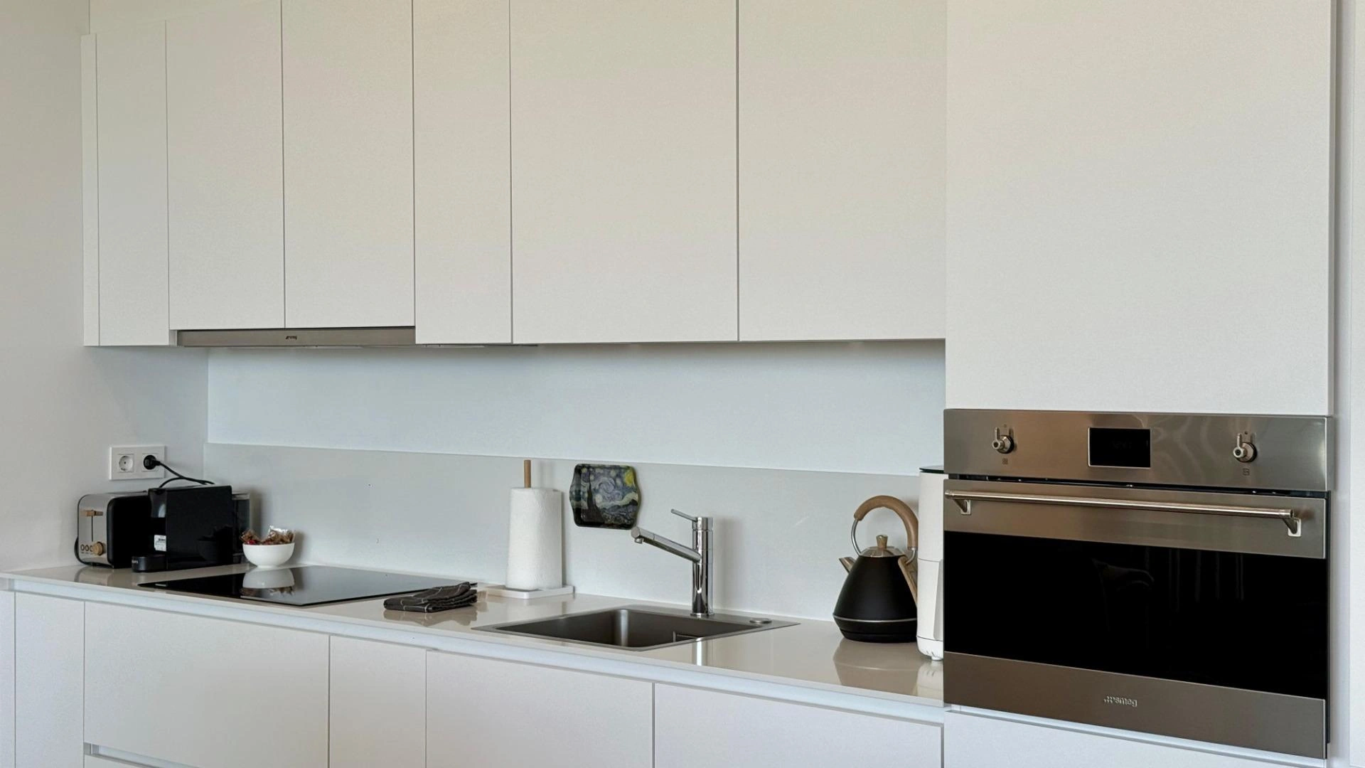 Villajoyosa: Exclusief nieuwbouwappartement met frontaal zeezicht