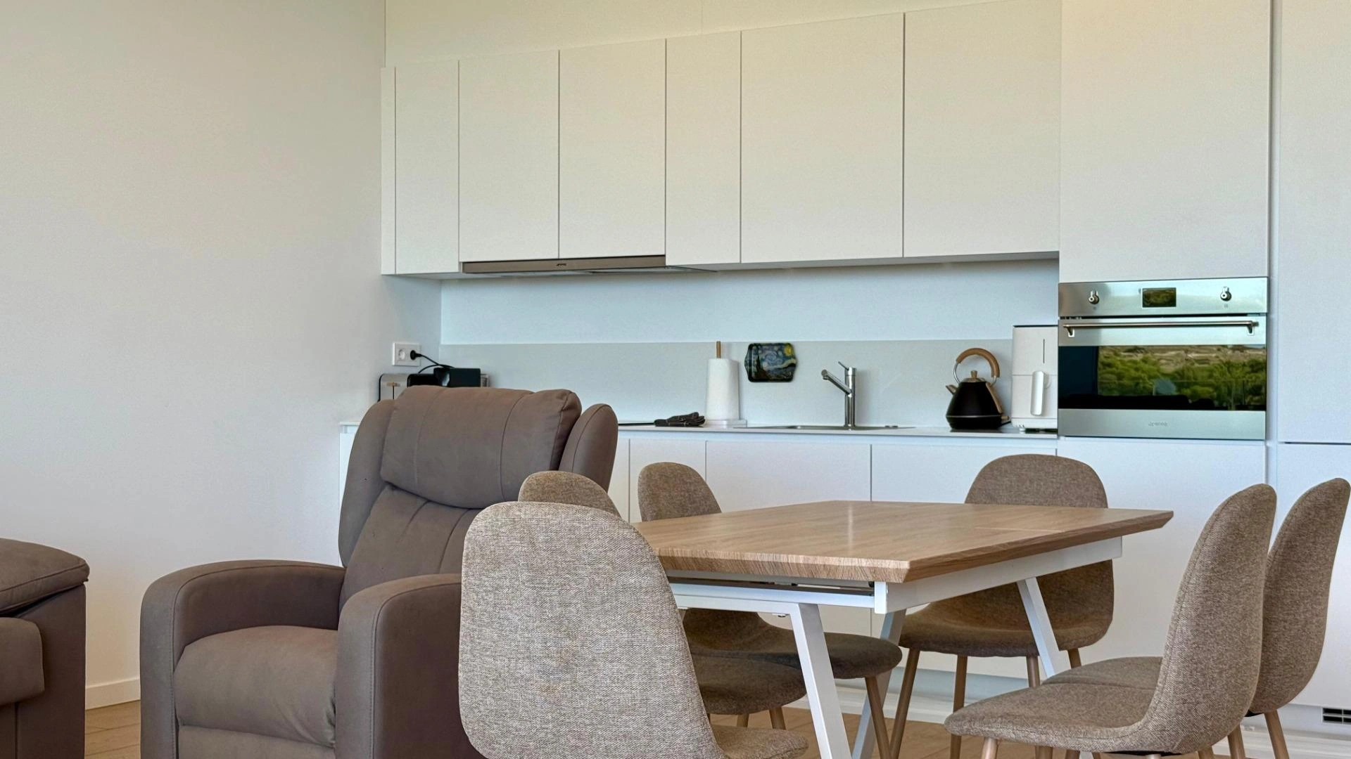 Villajoyosa: Exclusief nieuwbouwappartement met frontaal zeezicht