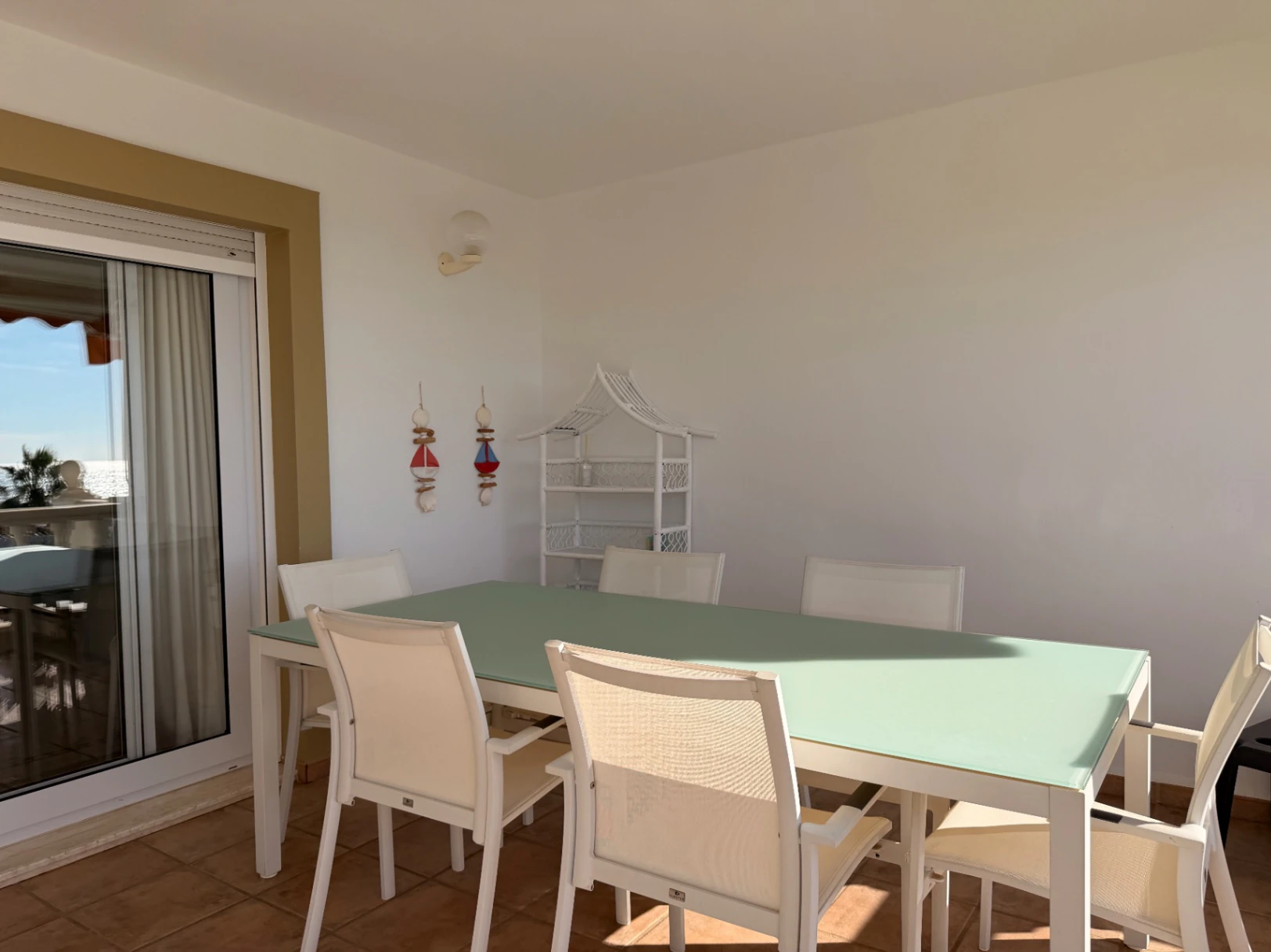 Eerste lijn appartement met zeezicht te koop in Platgetes, Moraira