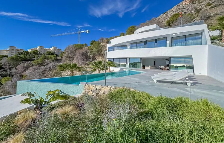 Altea Hills: Exclusieve luxe villa met prachtig uitzicht op zee