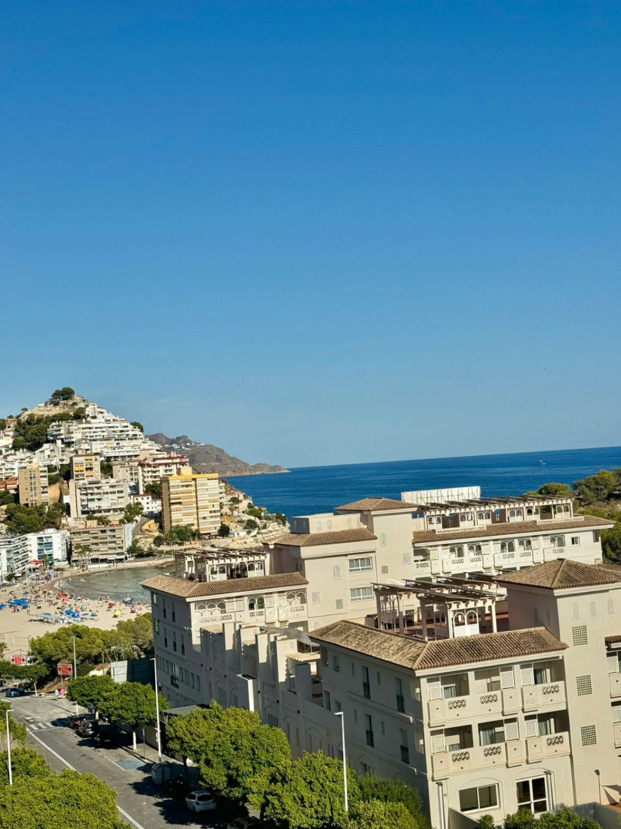 Appartement met uitzicht op zee Cala Villajoyosa urb Tamarindo 2 slaapkamers