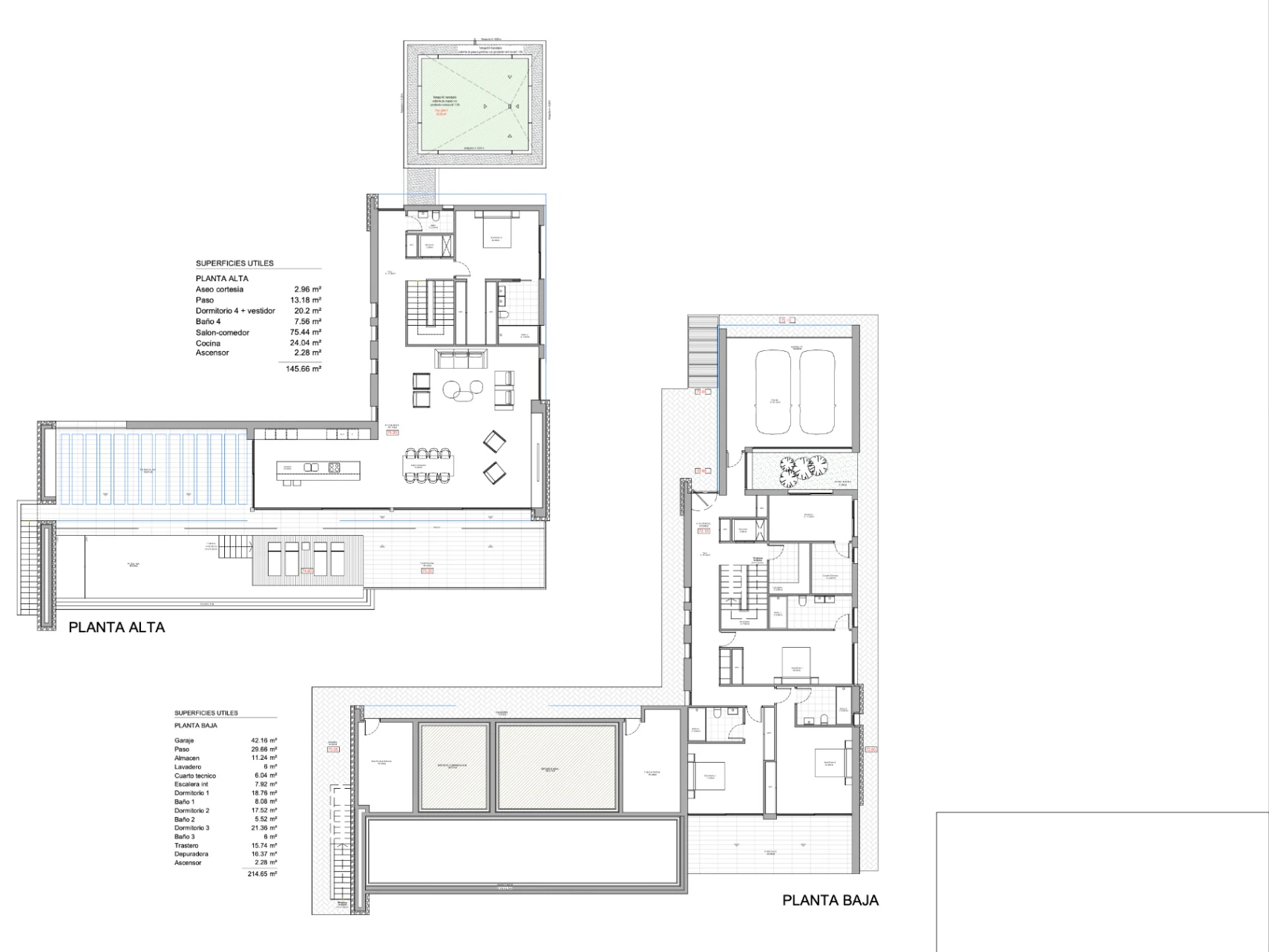 Nieuwbouw villa met zeezicht in aanbouw te koop in Moravit, Moraira