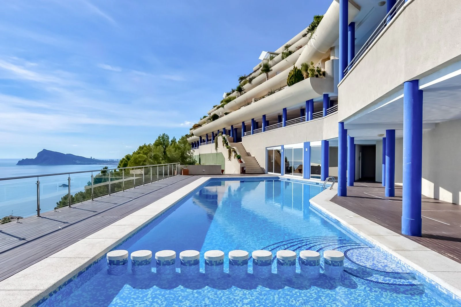 Appartement met panoramisch uitzicht in Altea Hills