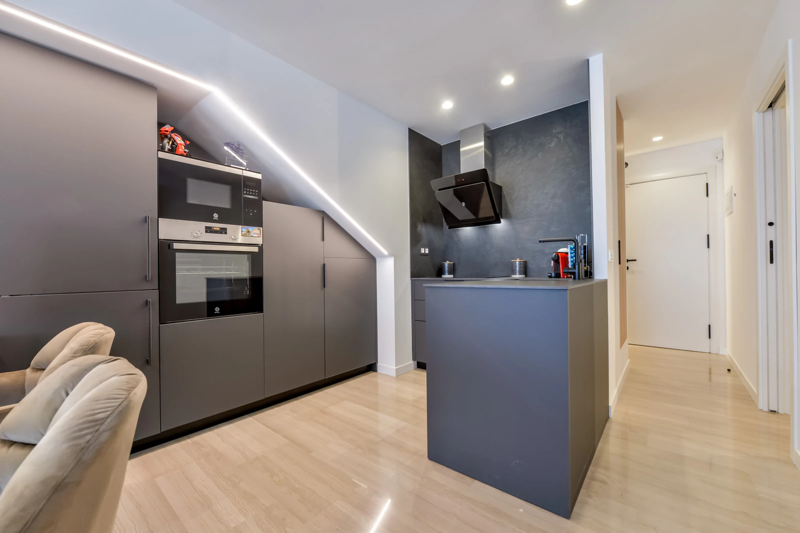 Altea: Modern duplex met 4 slaapkamers op de 1ste lijn
