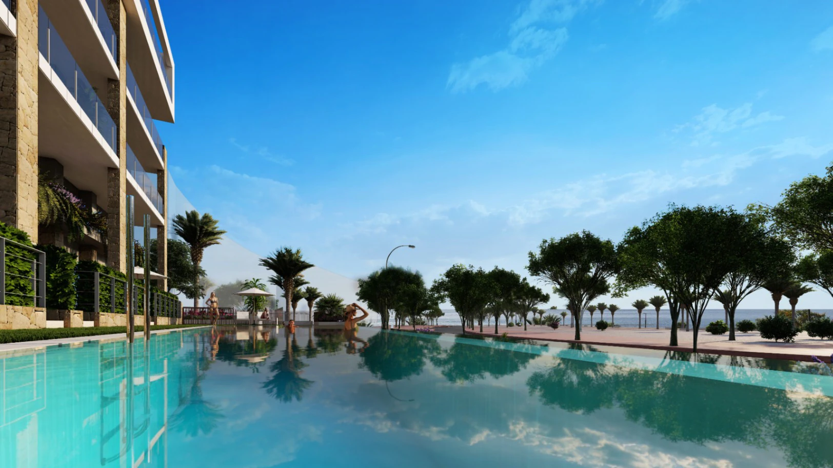 Villajoyosa: Modern nieuwbouwappartement op de 1ste lijn
